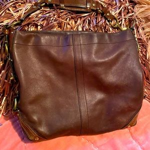 Coach Chocolate Brown Tote